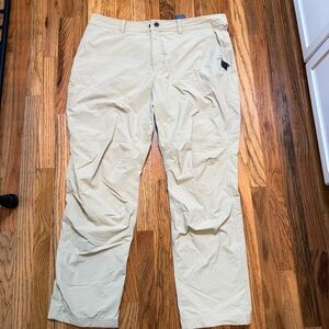 Sitka Gear Men’s Tan Outdoor Stretch Fabric Side Pocket Pants Size 44R
